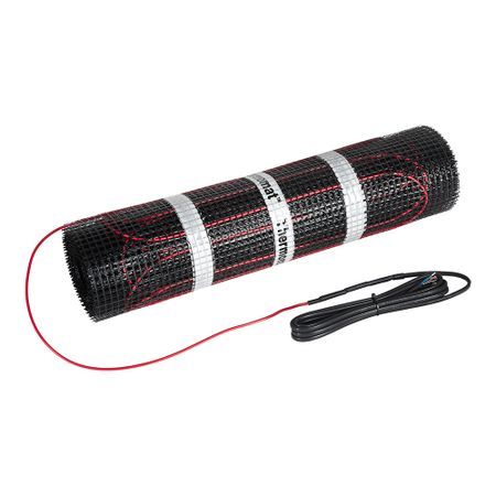 Теплый пол нагревательный мат Thermo Thermomat 4 кв.м 130 (520) Вт 1 м 2 5 м 3 5 м 4 м 6 м 2 контактный удлинительный кабель для датчика парковки водонепроницаемый 4 шт лот