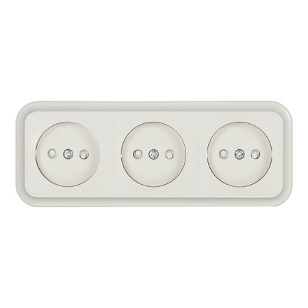 Розетка Svet накладная бежевая (EV0361-8332)