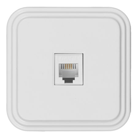 Розетка телефонная Svet накладная белая (0219-00011) евреи грузии социально правовой статус и экономическое положение с xviii века до установления советской власти