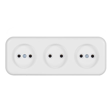 Розетка Svet накладная белая (0215-00641)