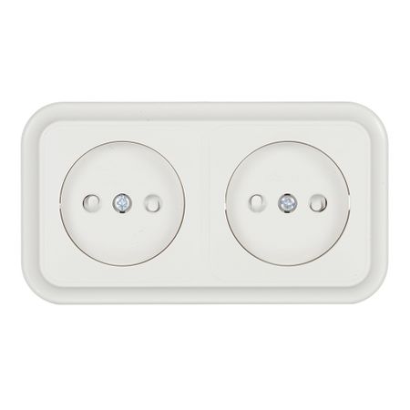 Розетка Svet накладная бежевая (EV0361-8322)