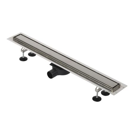 Лоток душевой Tece с сухим затвором 900х135 мм d50 мм решетка из нержавеющей стали (15103099)