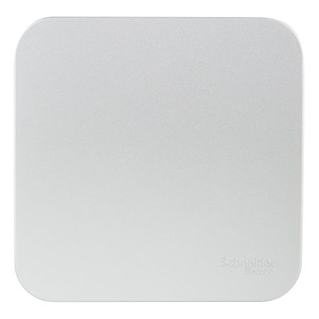 Выключатель Systeme Electric Blanca одноклавишный накладной алюминий с самовозвратом (BLNCA101013)