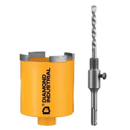 Коронка алмазная по бетону 72 мм SDS-plus Diamond Industrial (DIDCC72)