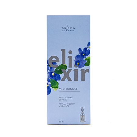 Ароматический диффузор Aroma Harmony Elixir Violet bouquet, 50 мл