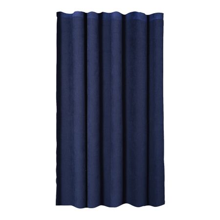 Штора рогожка синяя 200х270 см Mona Liza Софт-рогожа (МЛ703/22)