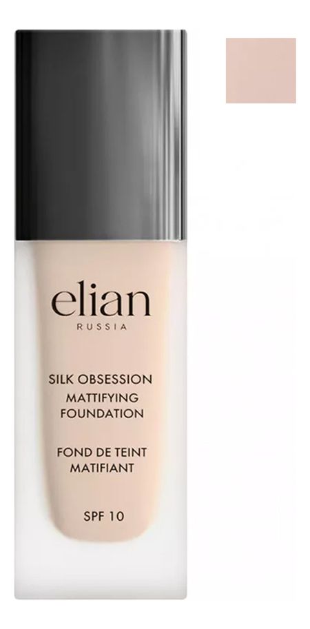 Тональный крем для лица Silk Obsession Mattifying Foundation SPF10 35мл: 12 Creme