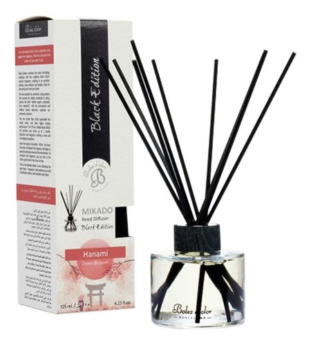 Ароматический диффузор Black Edition Hanami (Весенняя сакура): ароматический диффузор 200мл (запаска) марина весенняя ты не уйдешь