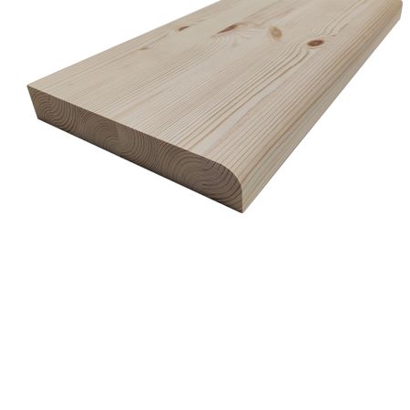 Подоконник деревянный 250х2000х40 мм сращенный хвоя