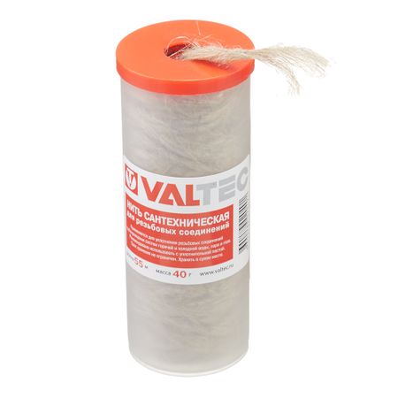 Нить для герметизации резьбы Valtec льняная 55 м