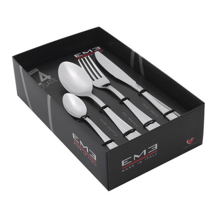 Набор столовых предметов EME City 24 шт зеркальная наклейка moonbiffy 46x46 см акрил серебристый