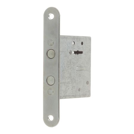 Замок врезной Абсолют ЗВ 8/3 для входной двери хром 3 ключа