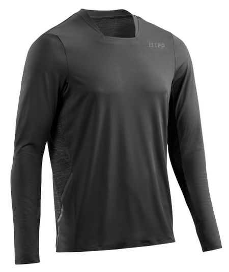 Мужская ультралегкая футболка с длинным рукавом CEP для бега