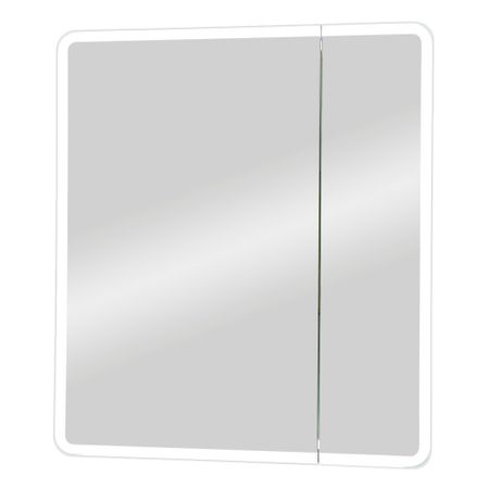 Зеркальный шкаф Continent Emotion 70х80х15 см с подсветкой белый 1 пара светодиодных фар в сборе для audi a3 s3 8v 2017 2020 sedan sportback фары plug and play со светодиодной подсветкой drl с динамическим поворотом