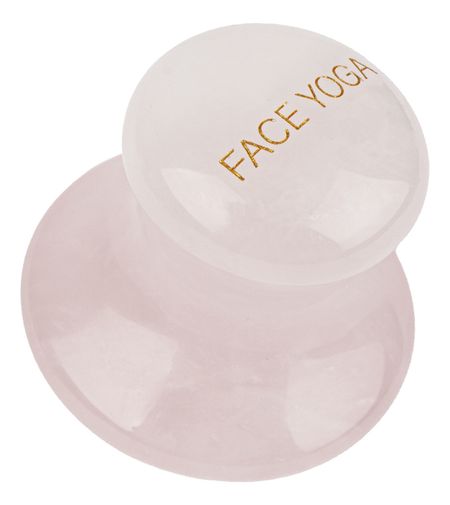 Массажер для лица и кожи вокруг глаз из натурального розового кварца шар из розового кварца sisterstone