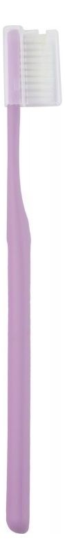 Зубная щетка c наночастицами серебра и сверхтонкой двойной щетиной Dental Care Nano Silver Pectrum Toothbrush (средней жесткости и мягкой): Светло-фиолетовый зубная щетка president exclu с радужной щетиной средней жесткости 1 шт