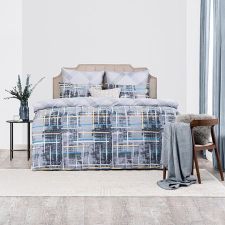 Комплект постельного белья Prime Prive Рошфор разноцветный Семейный/дуэт комплект постельного белья sofi de marko эрис семейный