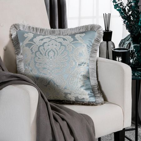 Подушка декоративная Togas Мадалина голубая 45х45 см