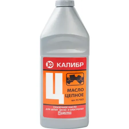 Масло цепное Калибр, 1 л касторовое масло для приема внутрь 30г