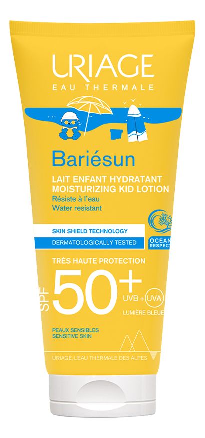 Солнцезащитное увлажняющее молочко для детей Bariesun Lait Enfant Hydratant SPF50+ 100мл молочко солнцезащитное с минеральным экраном spf50 avene авен 100мл