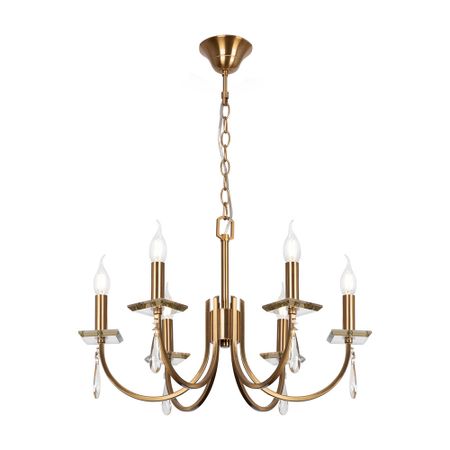 Люстра подвесная Freya Forte E14 240 Вт 16 кв.м (FR1006PL-06G)