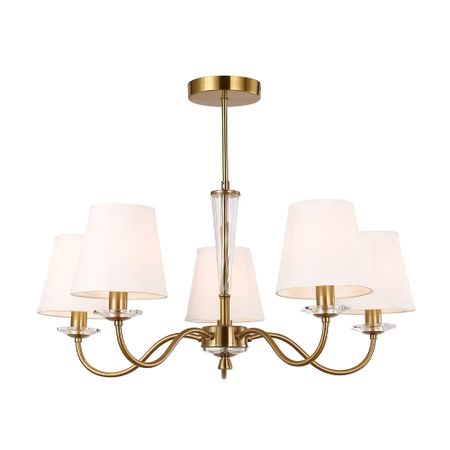 Люстра потолочная Freya Osborn E14 200 Вт 13 кв.м (FR2027PL-05BS)