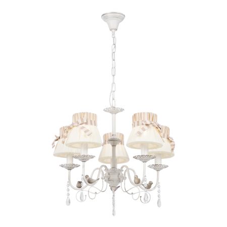 Люстра подвесная Freya Gift E14 300 Вт 20 кв.м (FR5122PL-05WG)