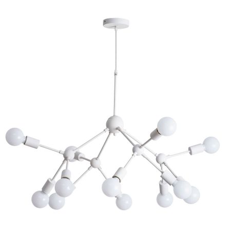 Люстра подвесная Arte Lamp Matrix E27 480 Вт 18 кв.м (A3064SP-12WH)