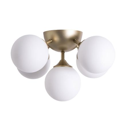 Люстра потолочная Arte Lamp Fobos E14 300 Вт 13 кв.м (A2704PL-5SG) люстра потолочная arte lamp meleph e27 300 вт 10 кв м a4096pl 5br