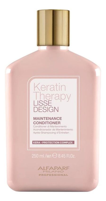Кератиновый кондиционер для гладкости волос Keratin Therapy Lisse Design Maintenance Conditioner 250мл