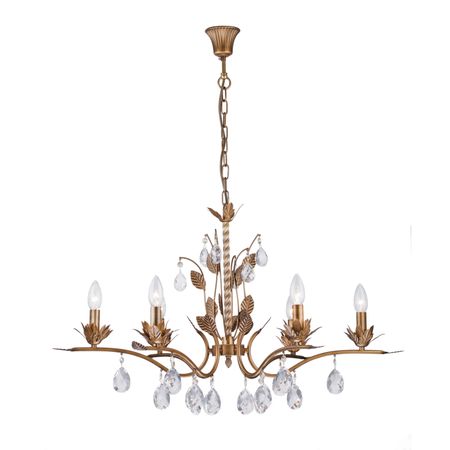 Люстра классика на цепи Arti Lampadari MERANA E 1.1.6 AG