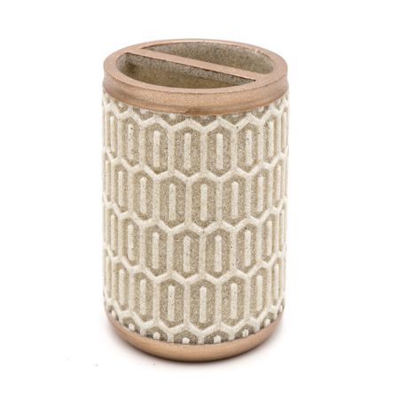 Стакан для зубных щеток Ridder Laila бежевый