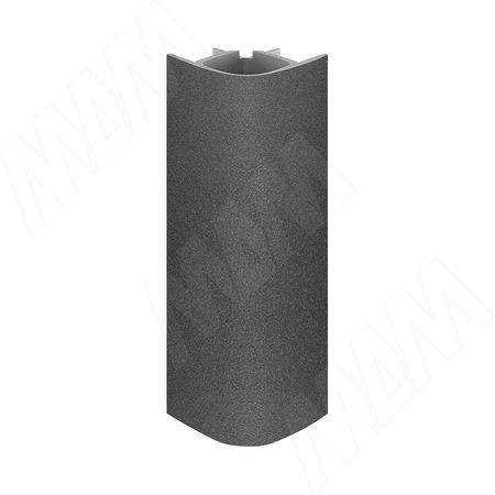 Уголок 90 градусов универсальный (высота 150), графит зернистый (19.0122R.15) уголок 135 градусов высота 150 дуб ниагара 19 1302 35