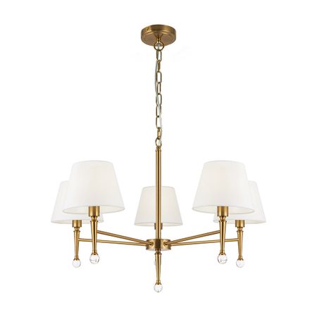 Люстра подвесная Freya Rosemary E14 200 Вт 13 кв.м (FR5190PL-05BS2)