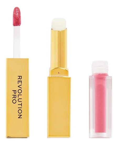 Жидкая помада и бальзам для губ Supreme Stay 24H Lip Duo 1мл/1,5г: Struck