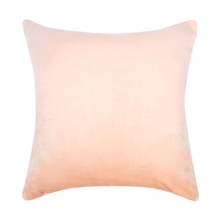 Наволочка декоративная Сверхмягкий/Supersoft, персиковая