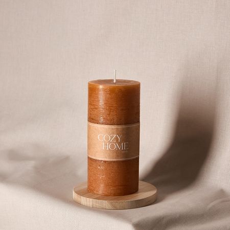 Свеча Пламя/Fiamma классическая, охра