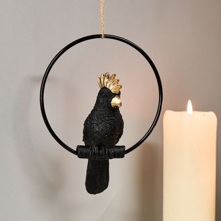 Подвесная декорация Лече/Lecce, черная декорация actuel колокольчики металлические 36 см