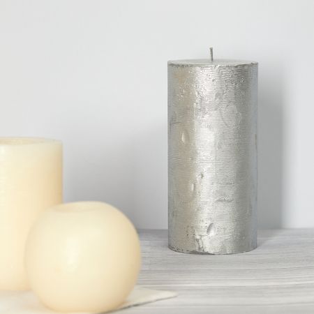 Свеча Пламя серебра/Fiamma Silver классическая I