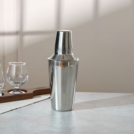 Шейкер коктейльный Tempesta, серебро бостонский шейкер cocktailgeek