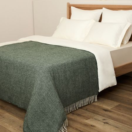 Плед Treccia, зеленый wurkkos ts22 зеленый фонарик