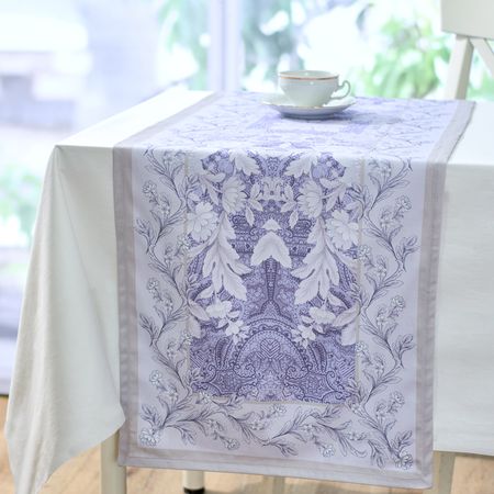 Скатерть-дорожка Venetto лен белая скатерть дорожка