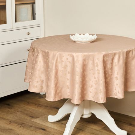 Скатерть Fiorellini круглая круглая водонепроницаемая скатерть из пвх с очным принтом