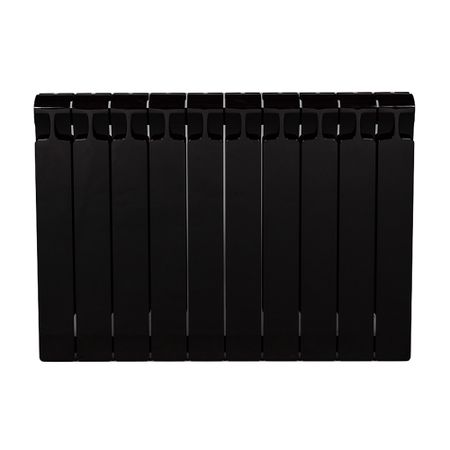 Радиатор биметаллический Rifar Monolit 500 мм 10 секций 3/4 боковое подключение антрацит лента цифр математика раскладной плакат из 9 секций упаковка фгос