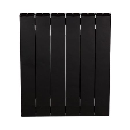 Радиатор биметаллический Rifar Supremo 500 мм 6 секций 3/4 боковое подключение антрацит лента цифр математика раскладной плакат из 9 секций упаковка фгос