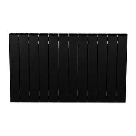 Радиатор биметаллический Rifar Supremo 500 мм 12 секций 3/4 боковое подключение антрацит лента цифр математика раскладной плакат из 9 секций упаковка фгос