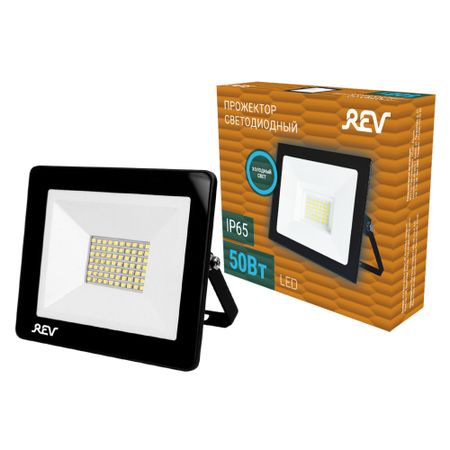 Прожектор светодиодный Rev ДО-50 6500К 50 Вт IP65 серый накладка wiwu defense ultra magsafe dcc 205 для iphone 17 pro карбоновый черно серый в полоску