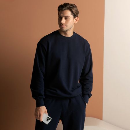 Свитшот Massimo men, синий шамиль рифатович аляутдинов ежедневник триллионера синий