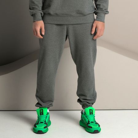 Брюки Массимо мужской/Massimo men, серые на резинке