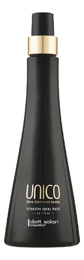 Интенсивная маска-спрей для волос мгновенного действия с экстрактом черной икры и кератином Unico Intensive Spray Mask: Маска-спрей 200мл losuyine микропереключатели мгновенного действия 10 шт